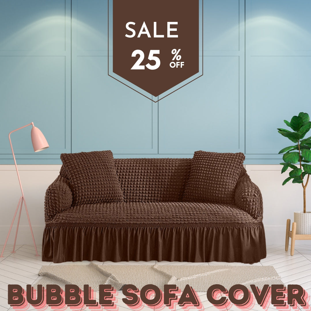 Frill Style Bubble Stuff Sofa Cover
