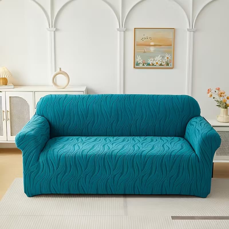 FITTED ZEBRA VALVET SOFA COVER