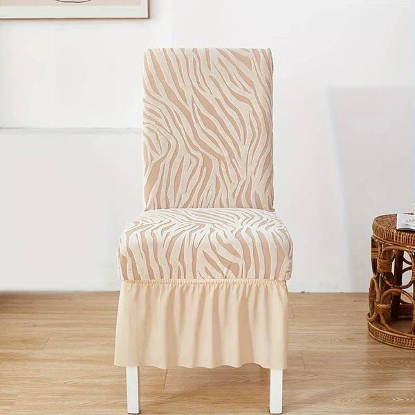 Zebra Valvet Chair cover