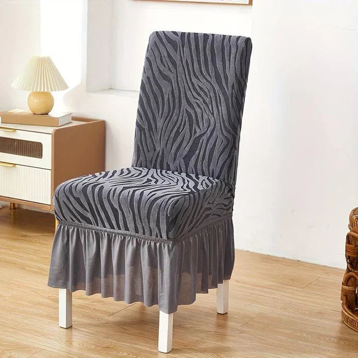 Zebra Valvet Chair cover